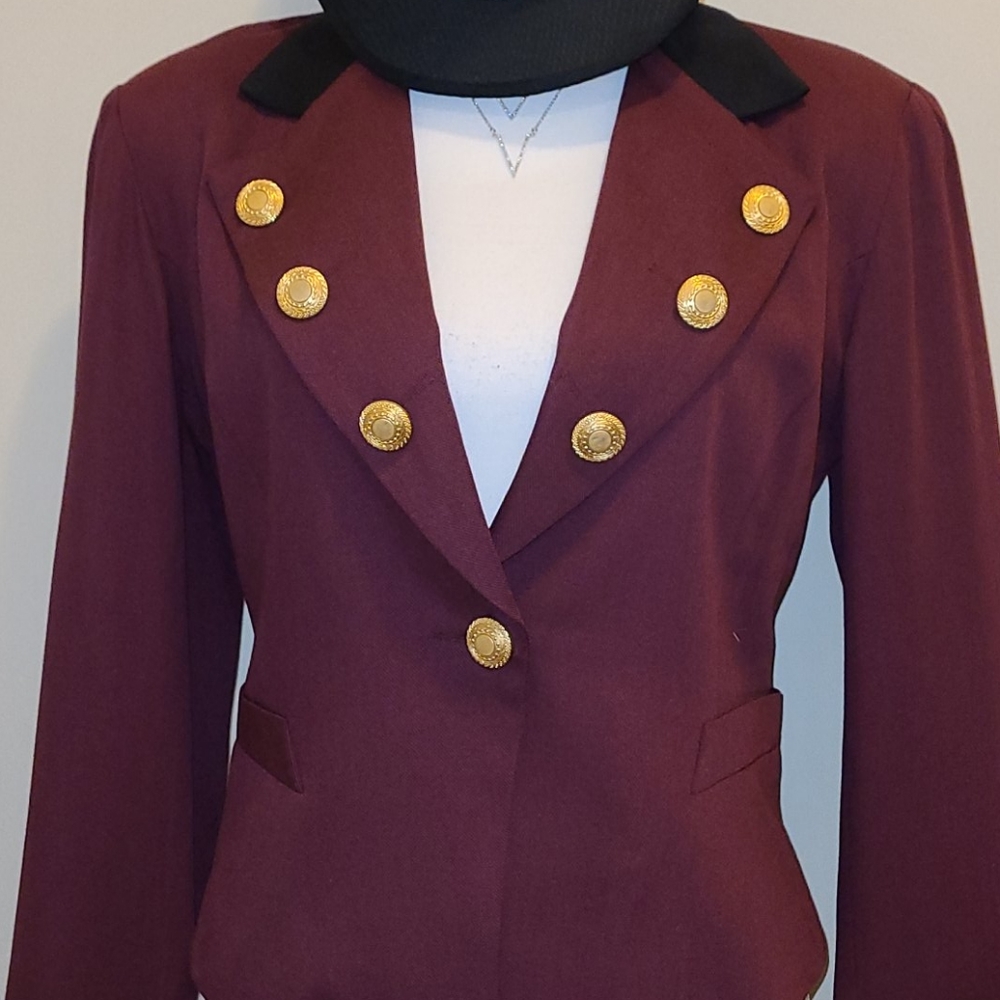 Moda Intl Military Style Jacket - Picture 3 of 4